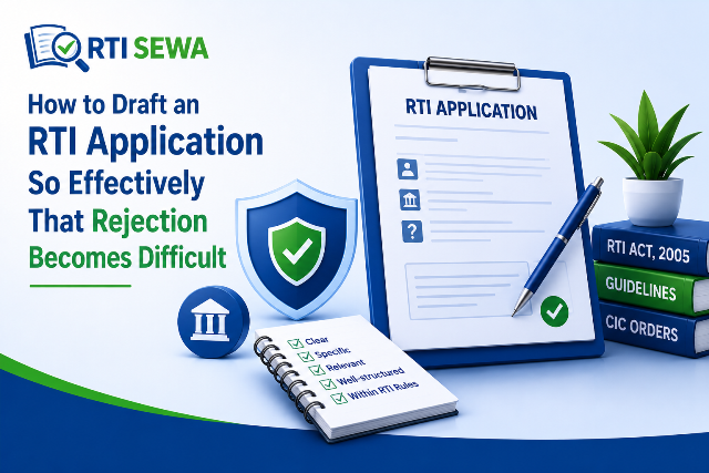 How to Draft an RTI Application So Effectively That Rejection Becomes Difficult